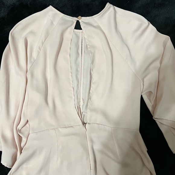 Topshop Silky Open Back Blouse - Picture 2 of 3